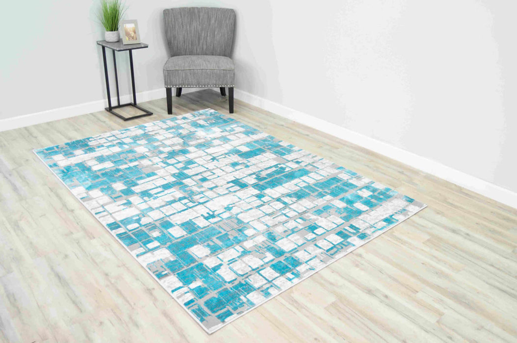 E1036 Turquoise - Davinci - Mattress & Furniture Super Center (Tampa, FL)