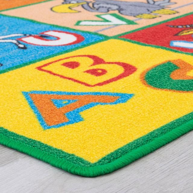 ABBEY Red & Multi 5' X 8' Area Rug - Mattress & Furniture Super Center (Tampa, FL)