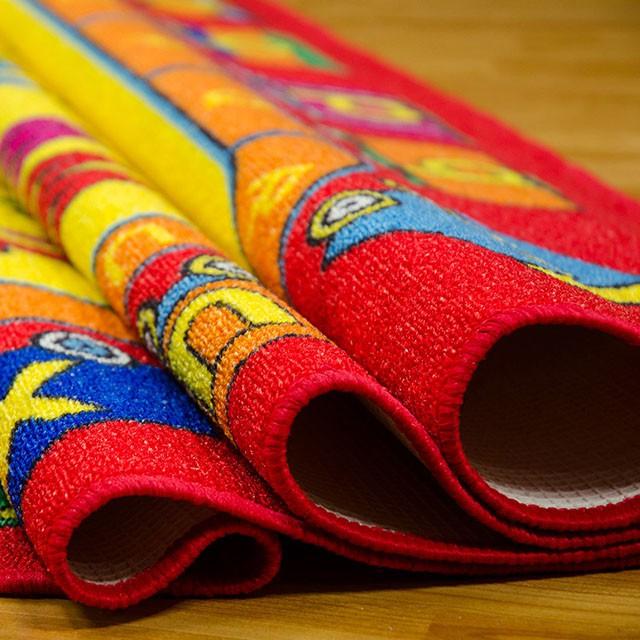 ABBEY Red & Multi 5' X 8' Area Rug - Mattress & Furniture Super Center (Tampa, FL)