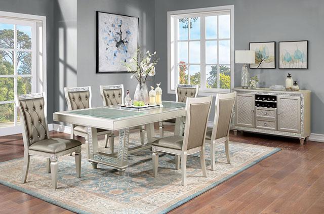 Adelina Dining Table Set - Mattress & Furniture Super Center (Tampa, FL)