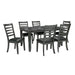 Adia 7 Pc Dinning Table Set Grey & Brown - Mattress & Furniture Super Center (Tampa, FL)