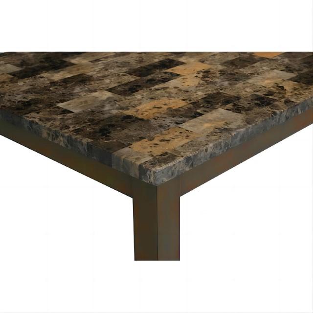 Adia 7 Pc Dinning Table Set Grey & Brown - Mattress & Furniture Super Center (Tampa, FL)