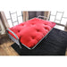 Aksel Black/Red Futon Mattress, Black, Red & Gray - Mattress & Furniture Super Center (Tampa, FL)