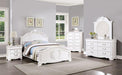 ALECIA Mirror, White - Mattress & Furniture Super Center (Tampa, FL)