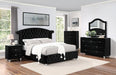 ZOHAR E.King Bed, Black - Mattress & Furniture Super Center (Tampa, FL)