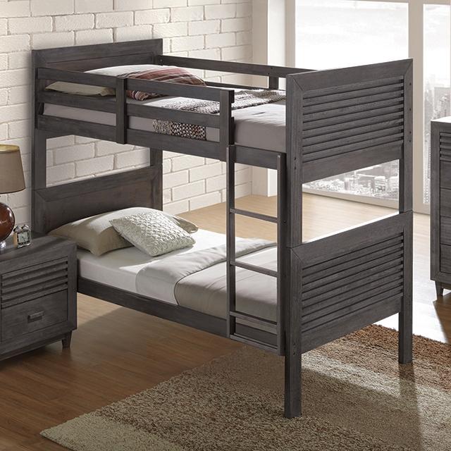Witham Twin/Full & Twin/Twin Bunk Bed - Mattress & Furniture Super Center (Tampa, FL)