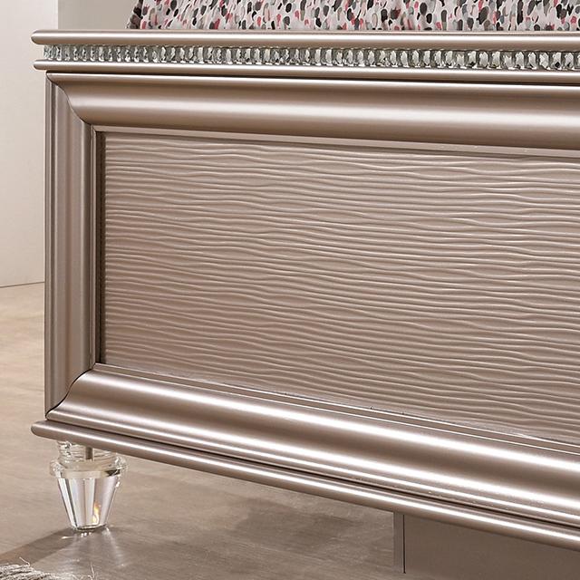 ALLIE Twin & Full Rose Gold Bed