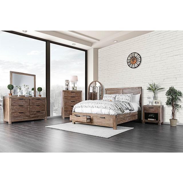 Wynton Weathered Light Oak Dresser - Mattress & Furniture Super Center (Tampa, FL)