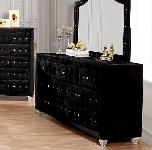 Alzire Black & Gray Dresser - Mattress & Furniture Super Center (Tampa, FL)