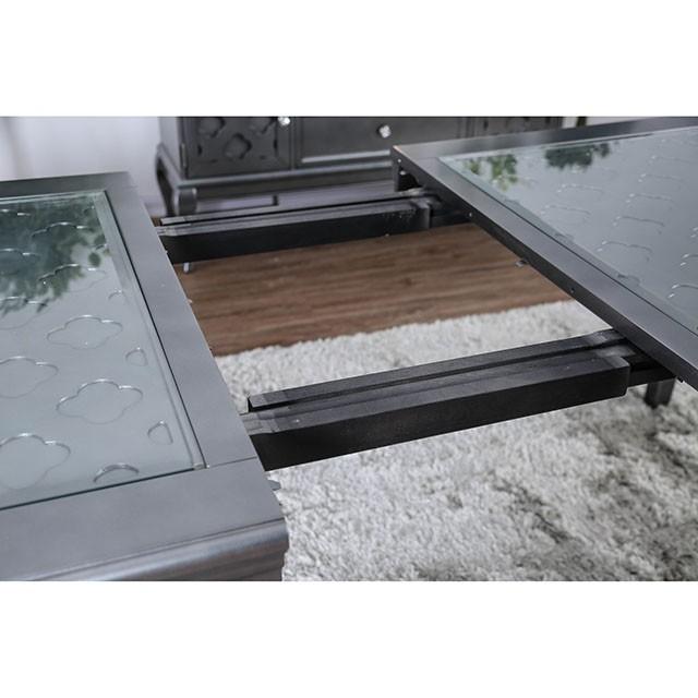 Amina Gray Dining Table - Mattress & Furniture Super Center (Tampa, FL)