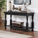CALANDRA Sofa Table, Antique Black - Mattress & Furniture Super Center (Tampa, FL)