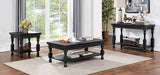 CALANDRA Sofa Table, Antique Black - Mattress & Furniture Super Center (Tampa, FL)