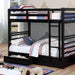 California Iv Black, Walnut, Gray, & White Twin/Twin Bunk Bed - Mattress & Furniture Super Center (Tampa, FL)