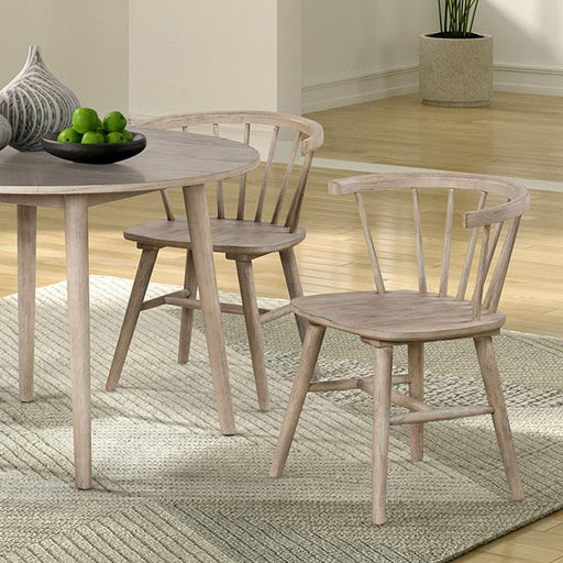 Yate Round Dining Table - Mattress & Furniture Super Center (Tampa, FL)