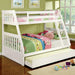 Canberra Twin/Twin Bunk Bed - Mattress & Furniture Super Center (Tampa, FL)