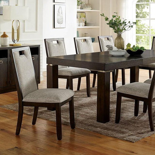 CATERINA Dining Table w/ 1 x 18" Leaf - Mattress & Furniture Super Center (Tampa, FL)