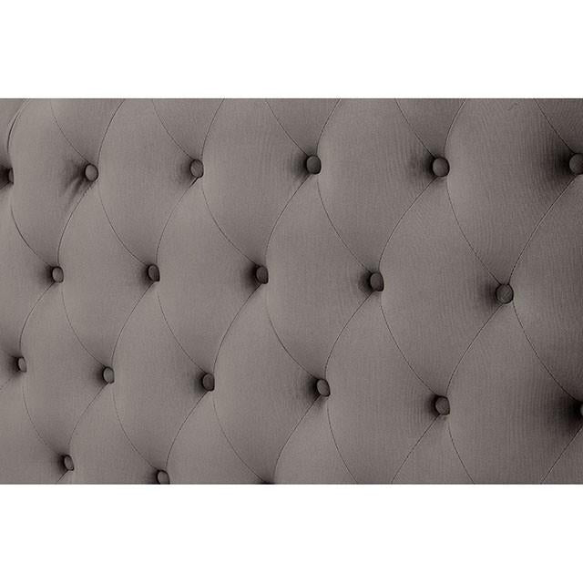 Cayla Bed Silver & Grey - Mattress & Furniture Super Center (Tampa, FL)