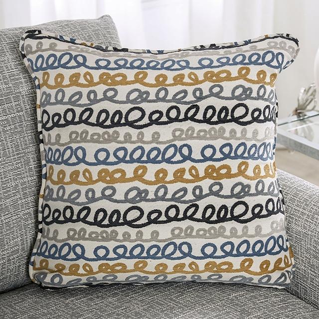 CHANCERY Sofa, Gray/Navy - Mattress & Furniture Super Center (Tampa, FL)