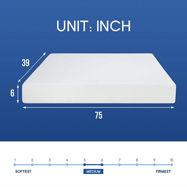 Artemisia 6" Full Memory Foam Mattress - Mattress & Furniture Super Center (Tampa, FL)