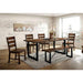Dulce Dining Table Set Bench - Mattress & Furniture Super Center (Tampa, FL)