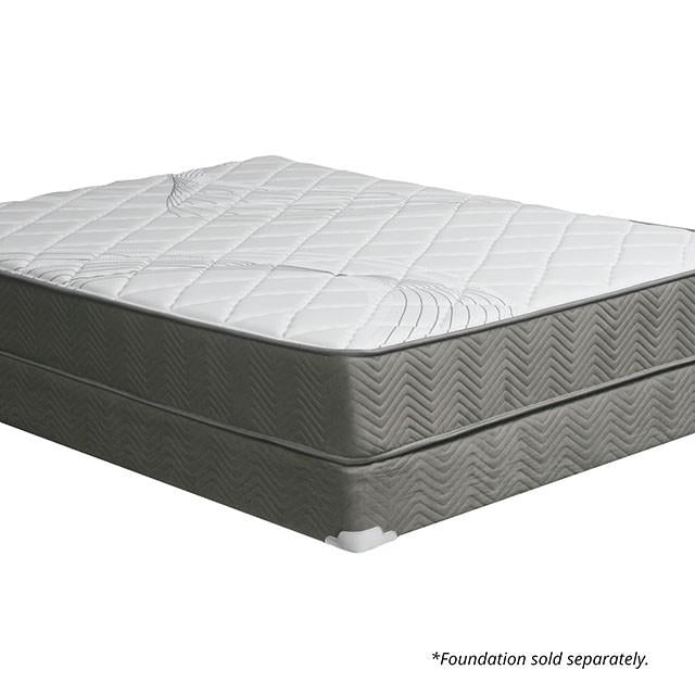 EDREA White/Gray 10" Tight Top Pocket Coil, Cal.King - Mattress & Furniture Super Center (Tampa, FL)