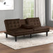Eidsberg Futon Sofa Bed Orange, Grey, Brown, & Black - Mattress & Furniture Super Center (Tampa, FL)