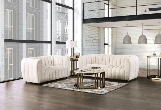 AVERSA Loveseat, Black, Gray, & White - Mattress & Furniture Super Center (Tampa, FL)