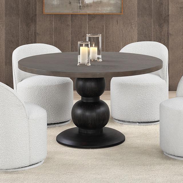 Essen Round Dining Table - Mattress & Furniture Super Center (Tampa, FL)