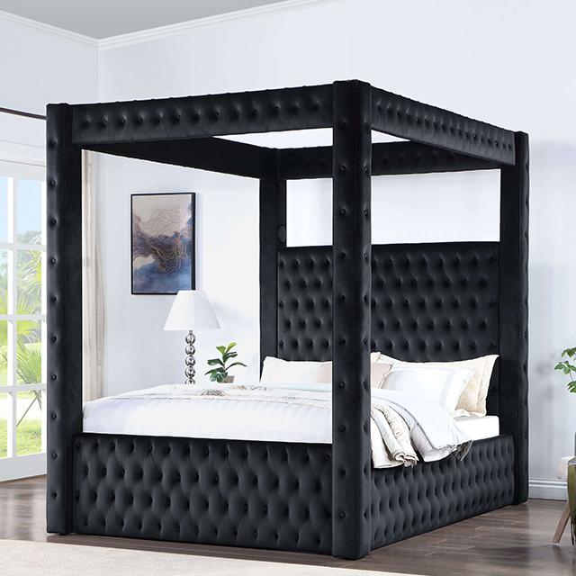 Etherea Bed Gray & Black - Mattress & Furniture Super Center (Tampa, FL)