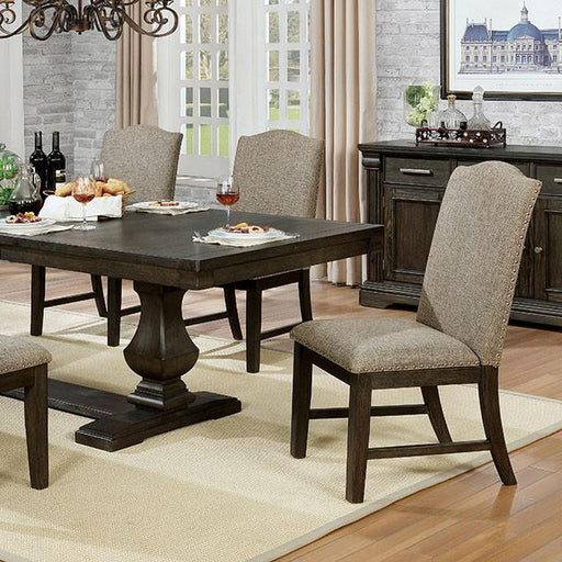 Faulk Dining Table Set with Bench - Mattress & Furniture Super Center (Tampa, FL)