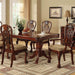 GEORGETOWN Antique Cherry Dining Table w/ Double Pedestals - Mattress & Furniture Super Center (Tampa, FL)