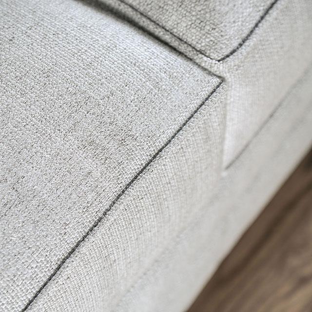 Giovanni Gray Sofa - Mattress & Furniture Super Center (Tampa, FL)