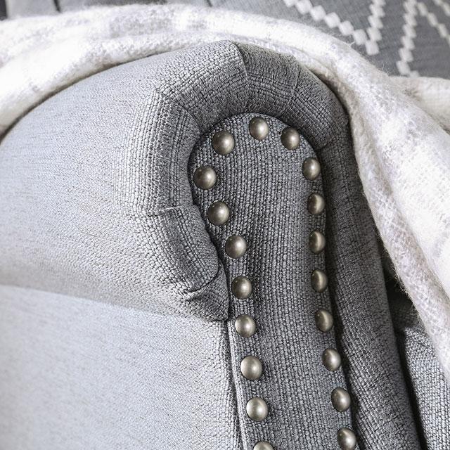 Giovanni Gray Sofa - Mattress & Furniture Super Center (Tampa, FL)