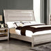 Golva E.King & Queen Bed White & Silver - Mattress & Furniture Super Center (Tampa, FL)