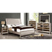 Golva E.King & Queen Bed White & Silver - Mattress & Furniture Super Center (Tampa, FL)
