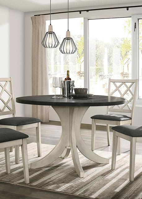 Haleigh 5 Pc Dining Table Set - Mattress & Furniture Super Center (Tampa, FL)