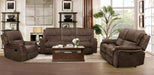 HENRICUS Loveseat, Dark Brown - Mattress & Furniture Super Center (Tampa, FL)