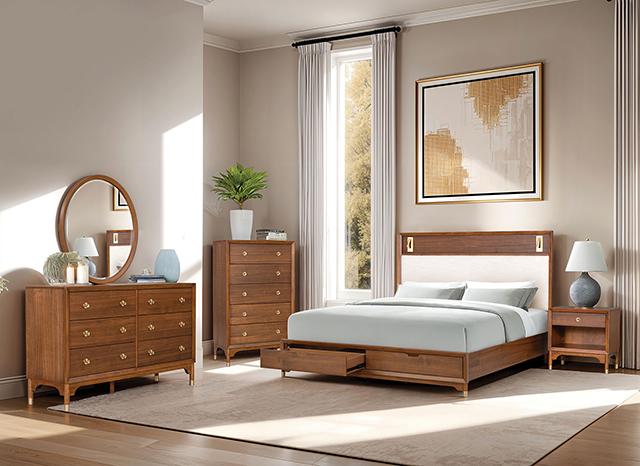 Hepburne Bed With Storage & Without Storage - Mattress & Furniture Super Center (Tampa, FL)