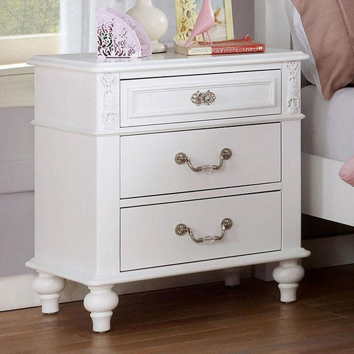BELVA Night Stand w/ USB Outlet - Mattress & Furniture Super Center (Tampa, FL)