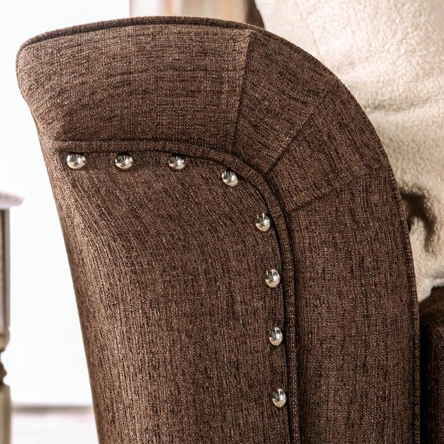 BELSIZE Sofa, Chocolate/Tan - Mattress & Furniture Super Center (Tampa, FL)