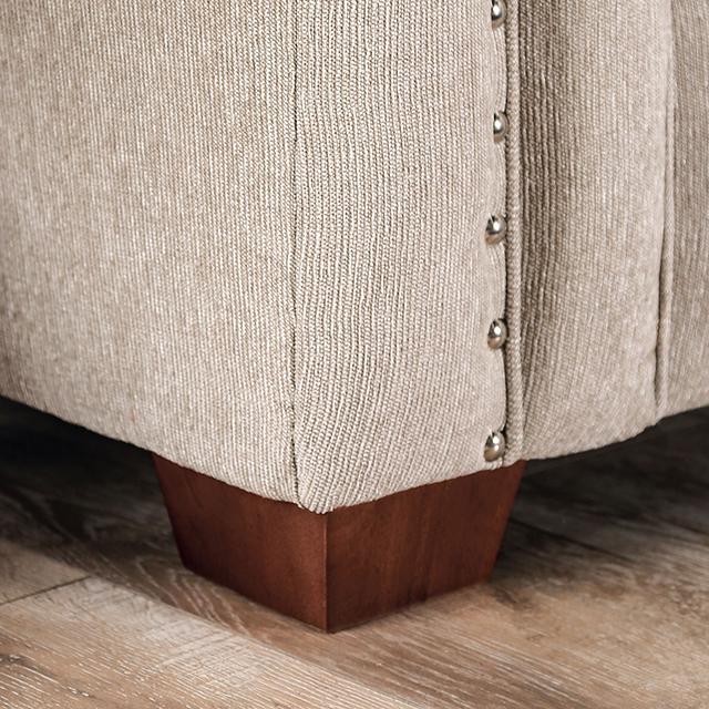 BELSIZE Sofa, Beige/Navy - Mattress & Furniture Super Center (Tampa, FL)