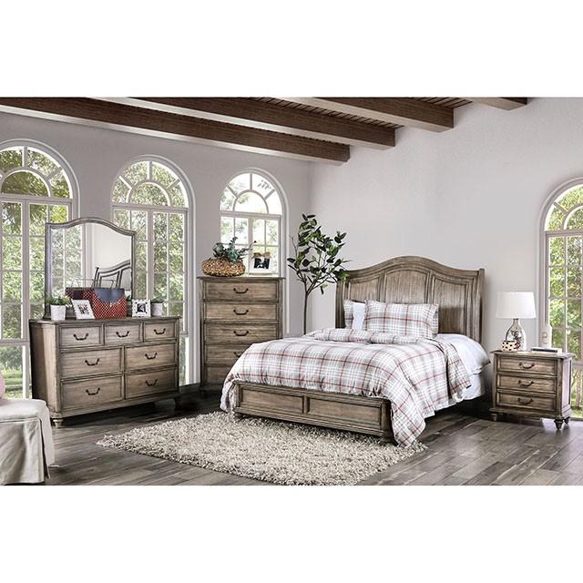 BELGRADE I Rustic Natural Tone Night Stand - Mattress & Furniture Super Center (Tampa, FL)