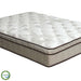 Lilium White/Brown 13" Euro Pillow Top, Queen - Mattress & Furniture Super Center (Tampa, FL)