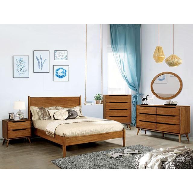 Lennart Oak Dresser - Mattress & Furniture Super Center (Tampa, FL)