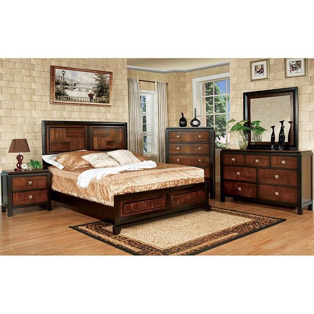 Patra Acacia/Walnut Dresser - Mattress & Furniture Super Center (Tampa, FL)
