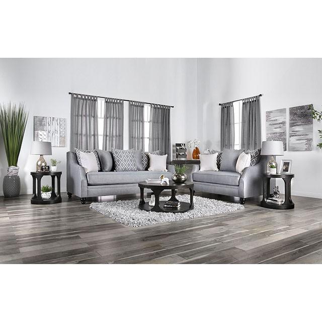 Nefyn Gray Sofa - Mattress & Furniture Super Center (Tampa, FL)