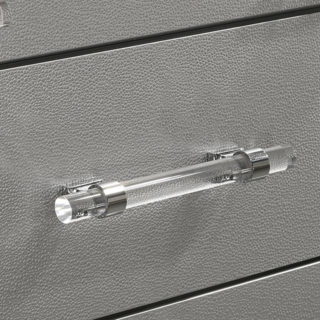 MADDIE Dresser, Silver - Mattress & Furniture Super Center (Tampa, FL)