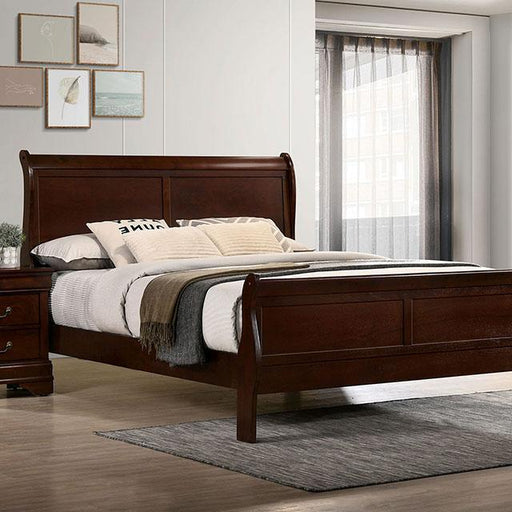 Louis Philippe Full, Twin, Full, & King Bed Black, Grey, Brown & White - Mattress & Furniture Super Center (Tampa, FL)