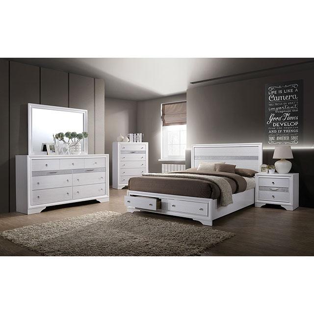 Chrissy 4 Piece & 5 Piece Queen Bedroom Set - Mattress & Furniture Super Center (Tampa, FL)