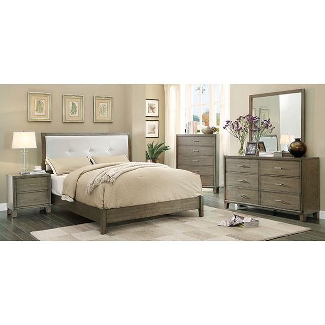 ENRICO I Gray Media Chest - Mattress & Furniture Super Center (Tampa, FL)